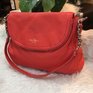 Kate Spade  Soft Pebbled Leather Medium Flap Shoulder 🌹🌹🌹